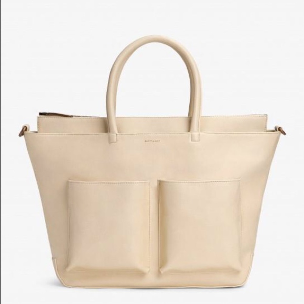 Last day: Beautiful Cream Bag/Tote Matt & Nat